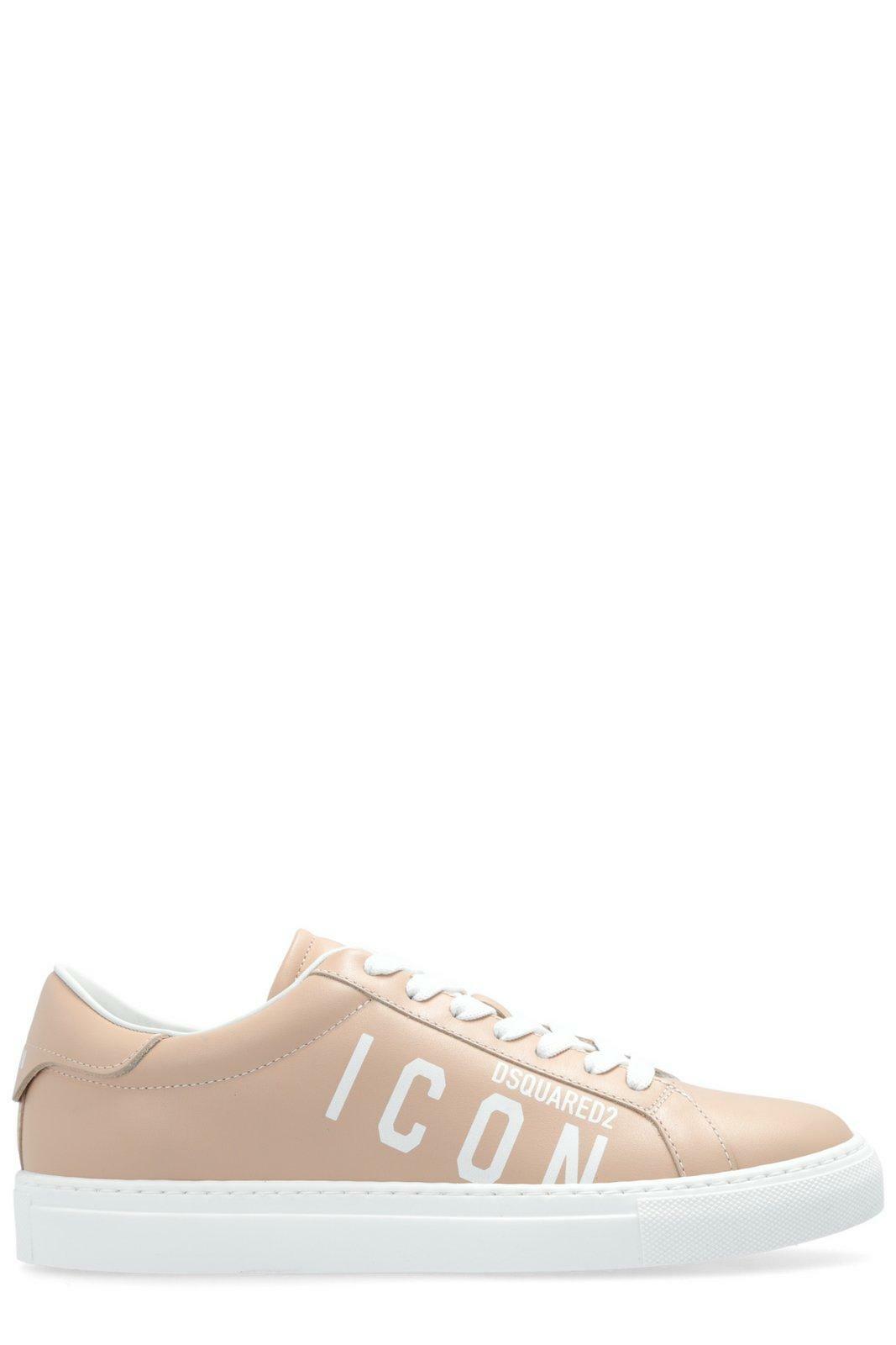 Boxer Dsquared2 Summer Lovers Leather Sneakers With