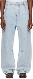 Entire Studios Blue Gem Jeans