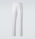 Dunhill Linen tapered pants