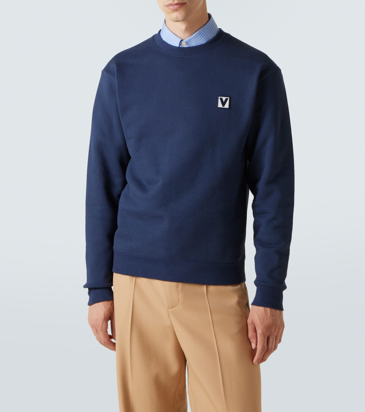 Valentino VLogo cotton jersey sweatshirt