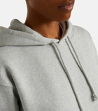 Victoria Beckham Cotton jersey hoodie