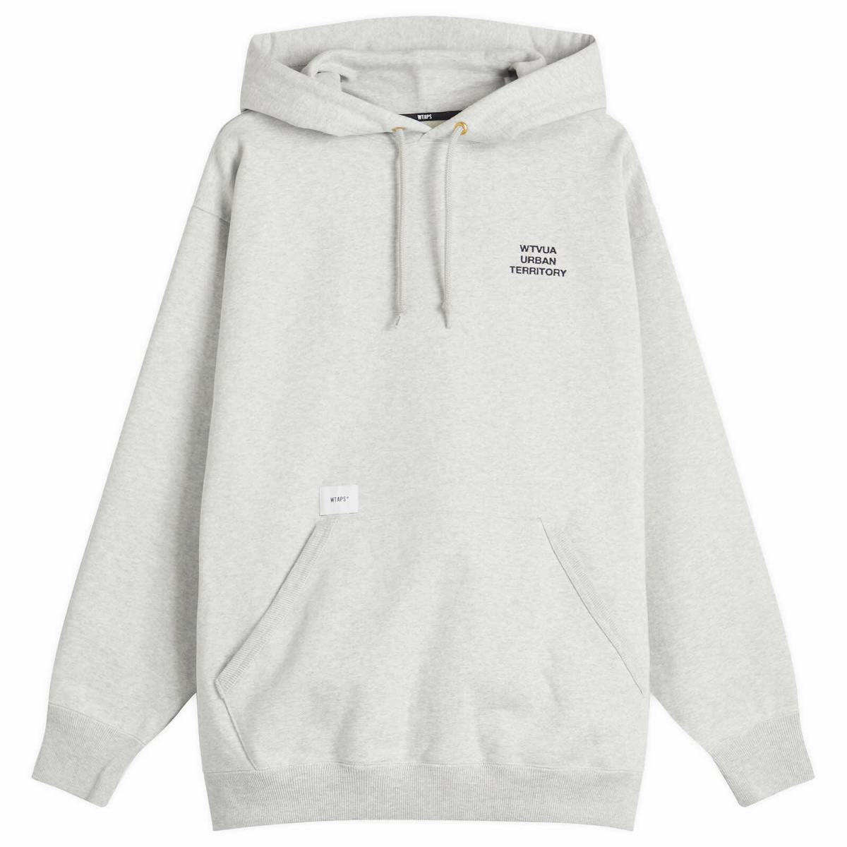 WTAPS Academy Zip Up Hoody Grey WTAPS