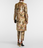 Dries Van Noten Richy jacquard brocade coat