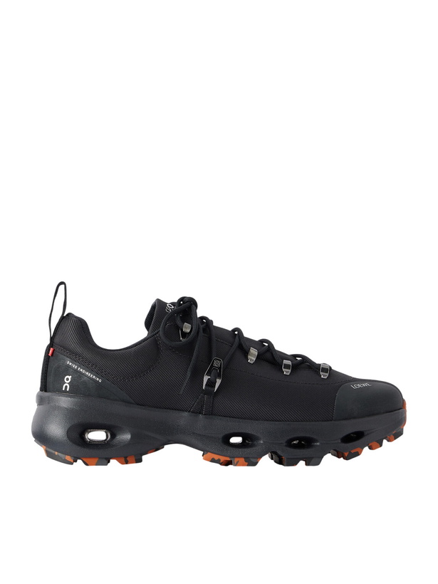 Photo: LOEWE - On Cloudsolo Hiker Rubber-Trimmed Twill Sneakers - Black