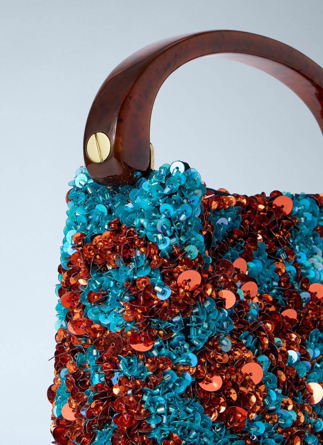Dries Van Noten Micro Crisp Embellished Bag