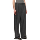 KHAITE Gray August Trousers
