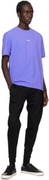 BOSS Purple Bonded T-Shirt