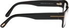 TOM FORD Black Rectangular Blue Light Glasses