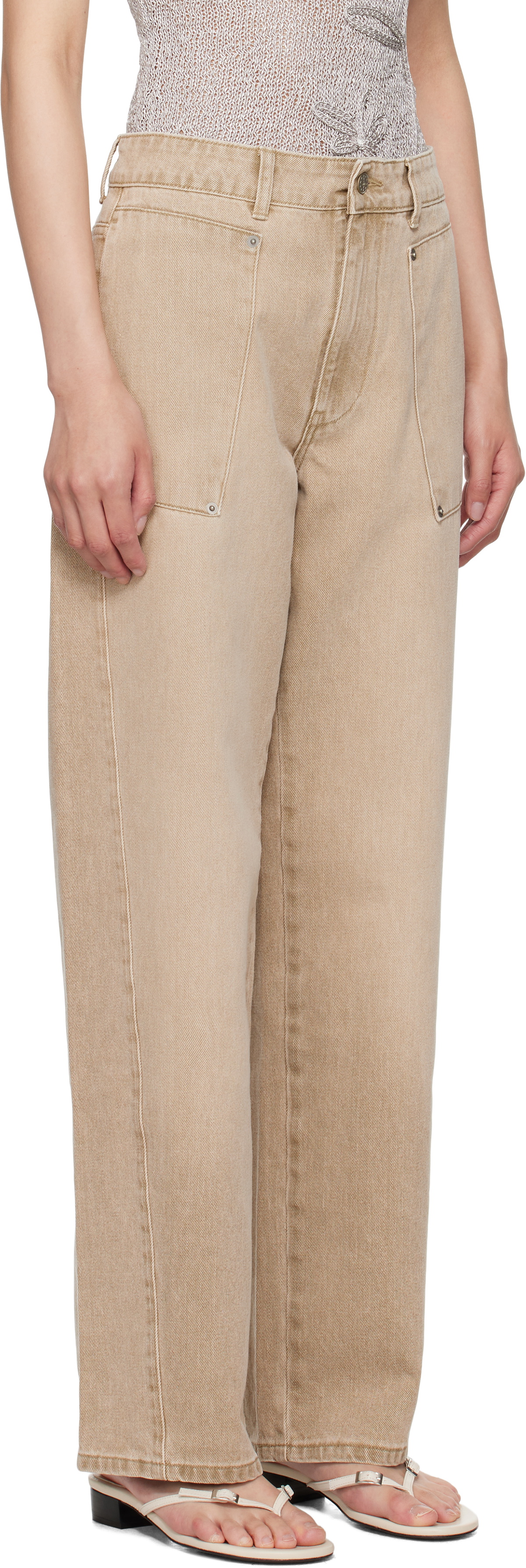 Paloma Wool Gray Orlando Jeans
