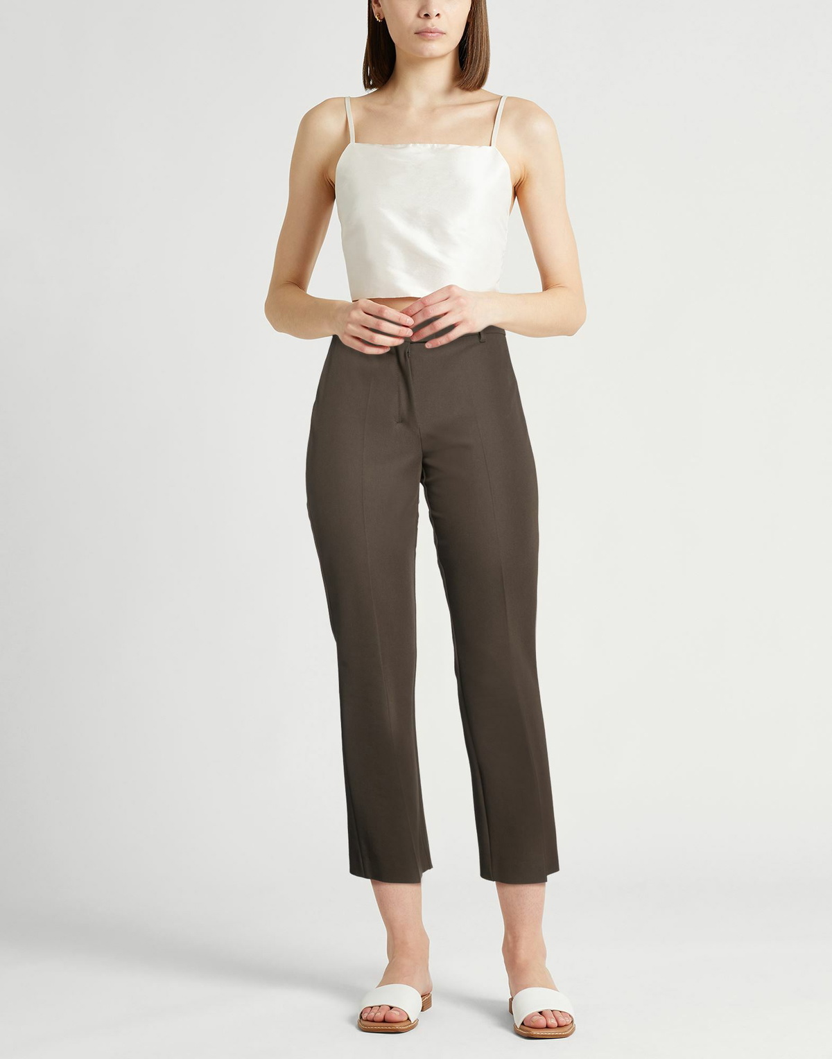 's Max Mara Womens Pants Military in Green
