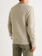 Officine Générale - Wool and Cashmere-Blend Sweater - Brown