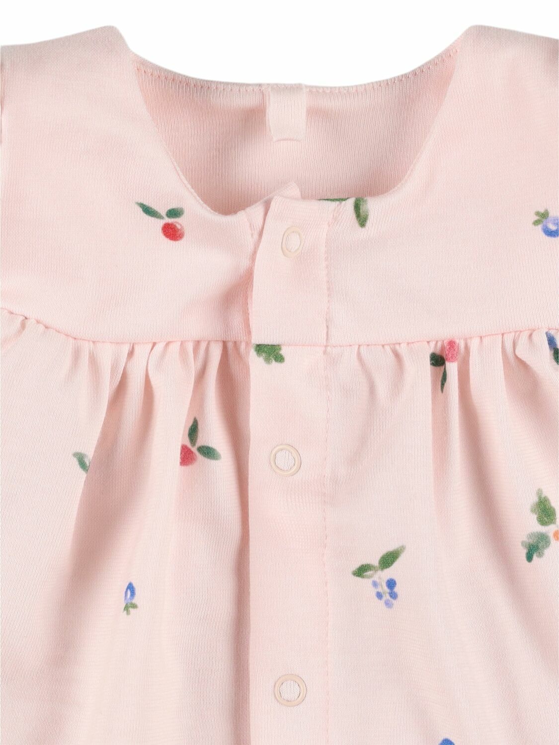 PETIT BATEAU Printed Cotton Shirt & Diaper Cover