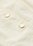 Good American Square-neck Denim top White
