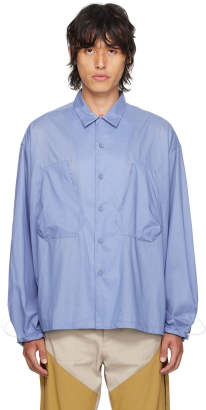 Photo: F/CE.® Blue Silicon Shirt