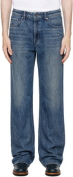 rag & bone Blue Fit 4 Straight Jeans