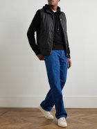 TOM FORD - Logo-Embroidered Cashmere Hoodie - Black