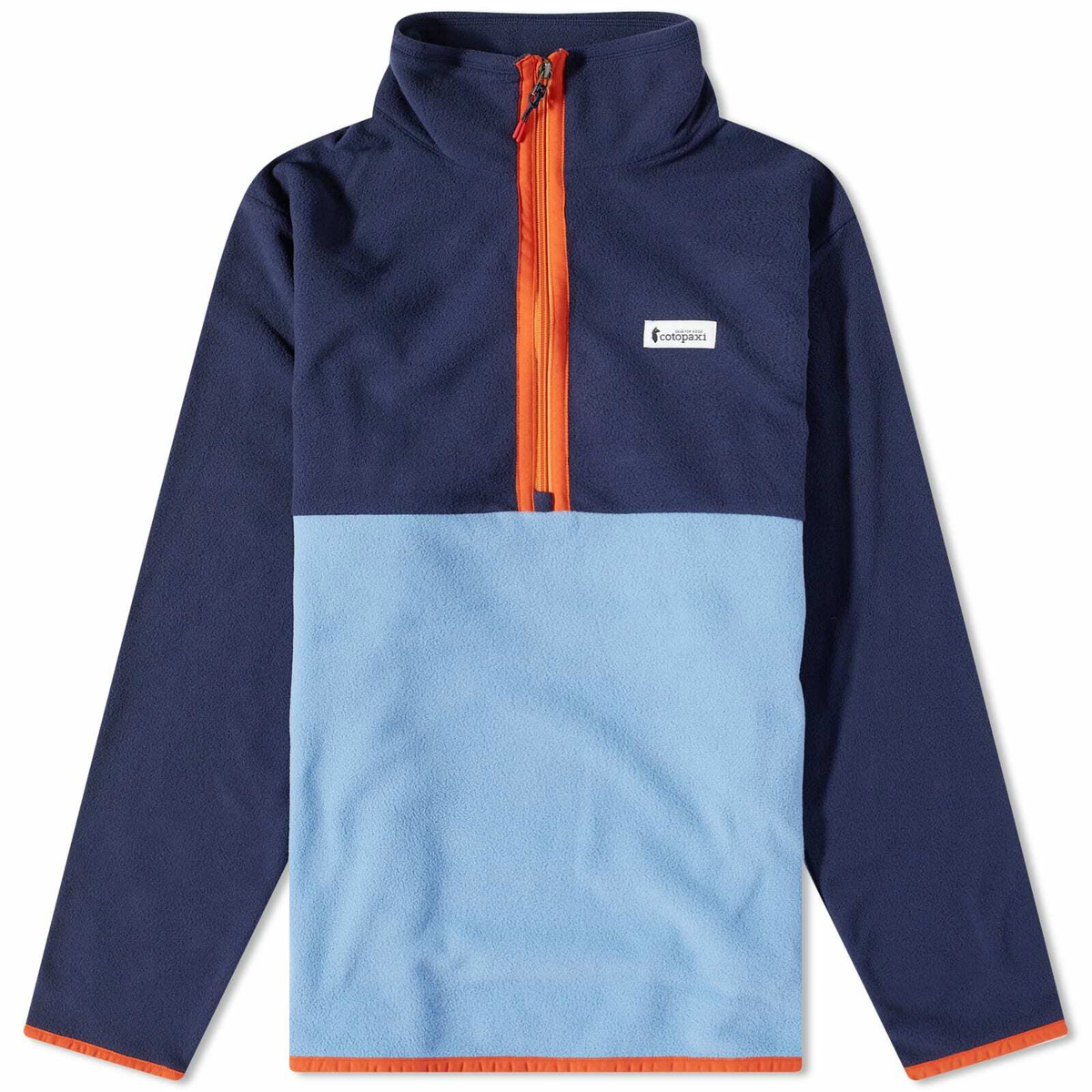 Cotopaxi Men's Amado Half-Zip Fleece Jacket in Maritime/Lupine Cotopaxi