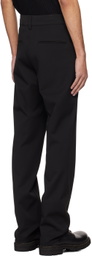Juntae Kim Black Gathered Corset Trousers