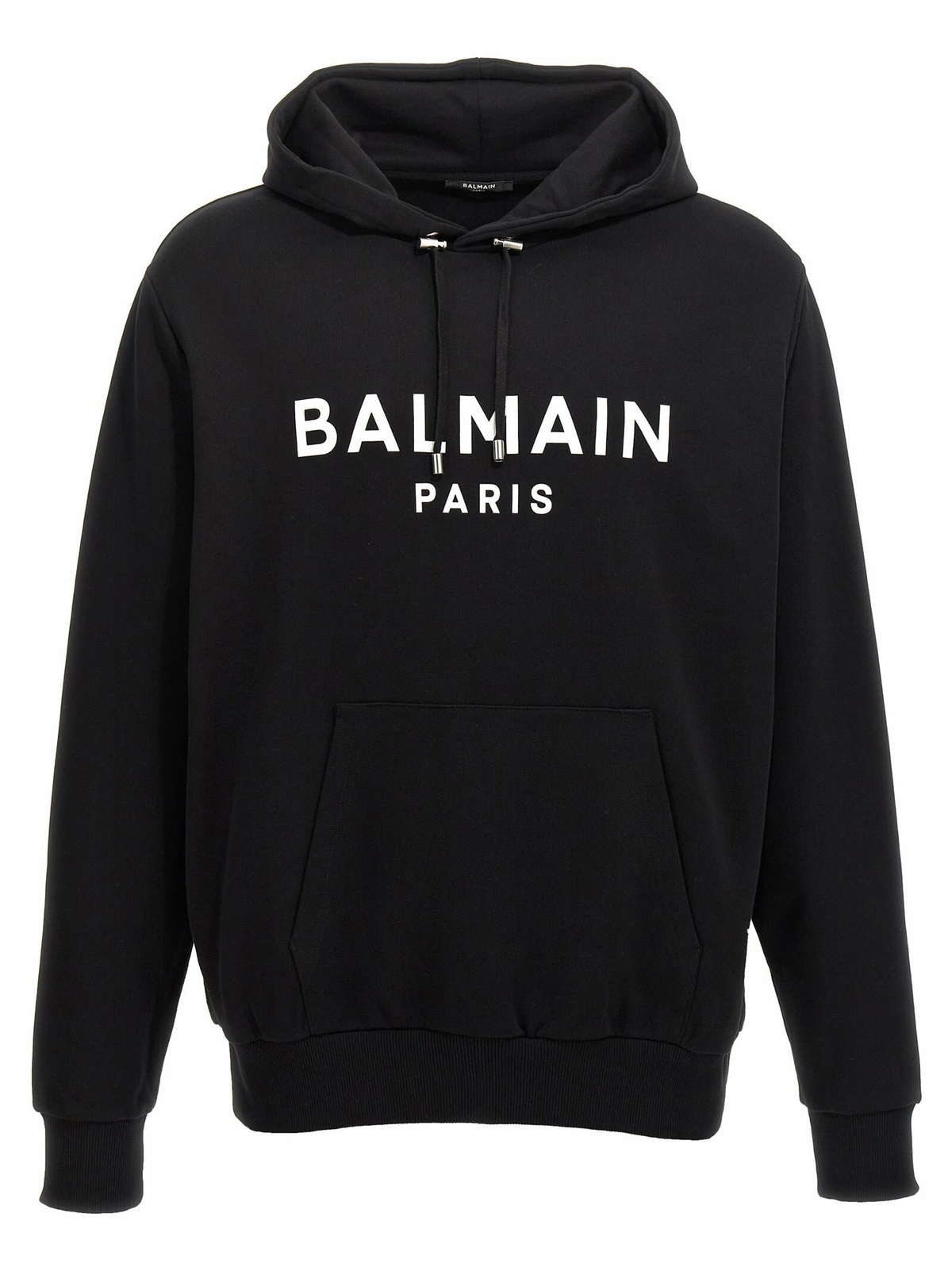 【関税込み】balmain Velvet logo hoodie Balmain - Slim-Fit Logo-Jacquard Cotton-Blend Velvet Zip-Up