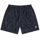 Stone Island Men's Nylon Metal Swim Short in Navy