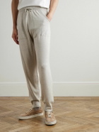 John Smedley - Henning Tapered Merino Wool Sweatpants - Gray