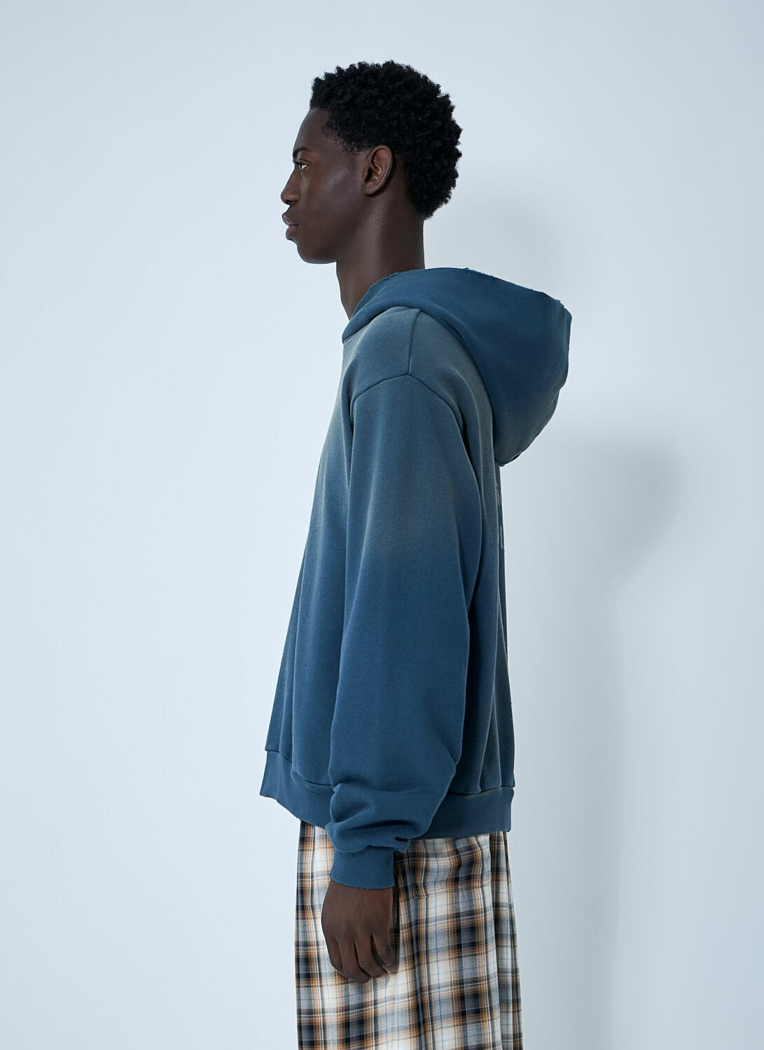 Acne Studios Hooded Logo Motif Sweatshirt