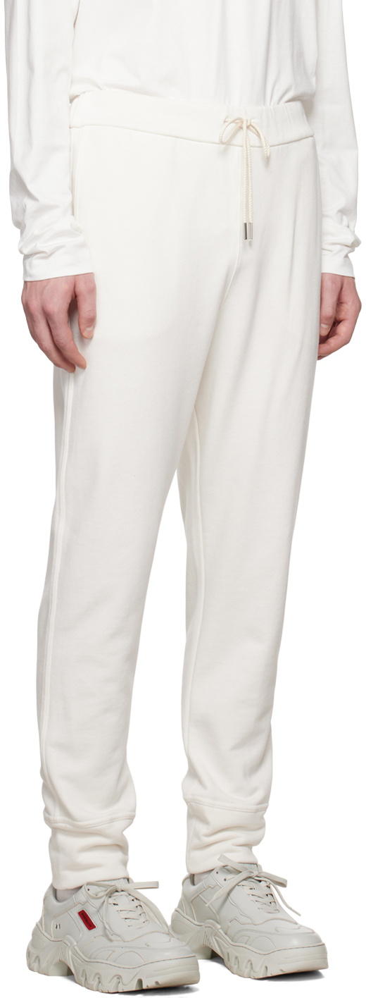Jil Sander Off-White Drawstring Lounge Pants Jil Sander