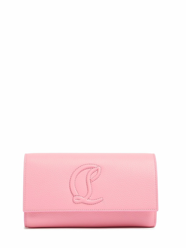 Photo: CHRISTIAN LOUBOUTIN By My Side Leather Wallet with Chain
