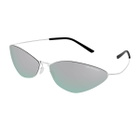 Balenciaga Eyewear Balenciaga Bb0350s Linea Extreme 004 Silver Sunglasses