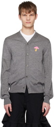 Comme des Garçons Shirt Gray Brett Westfall Edition Cardigan
