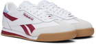 Reebok Classics White & Red Campio XT Sneakers