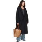 Maison Margiela Black Quilted Coat