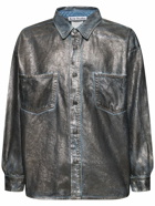 ACNE STUDIOS - Santo Lunar Coated Cotton Shirt
