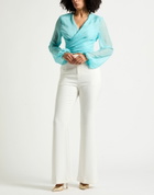 Chiara Boni La Petite Robe Womens Top in Turquoise