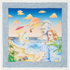 Casablanca Multicolor Small Silk Scarf