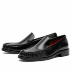 Acne Studios Women's Leather Loafers in Black