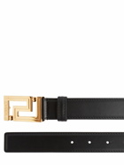 VERSACE - Logo Leather Belt