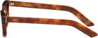 RETROSUPERFUTURE Brown Gesto Sunglasses