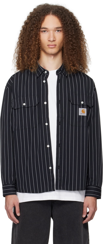 Photo: Carhartt Work In Progress Black Orlean Shirt