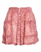Poupette St Barth Womens Mini skirt in Pink