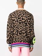 BARROW - Animal Print Sweater