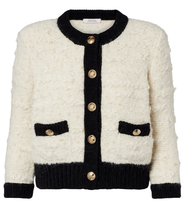 Photo: Dorothee Schumacher Delightful Sparkle wool-blend cardigan