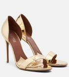 Paris Texas Vera mirrored leather sandals