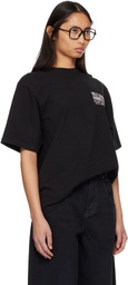 WILLY CHAVARRIA Black 'Fashion Services' Standard T-shirt