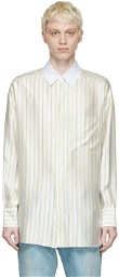 GAUCHERE Off-White Silk Shirt