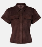 Stouls Miller suede shirt