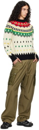 Moncler Grenoble Multicolor Jacquard Sweater
