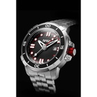 Nubeo Nasa Black Dial Mens Watch NB-6052-11