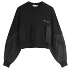 TOGA ARCHIVES Women's TOGA Pocket Sweat Pullover in Black
