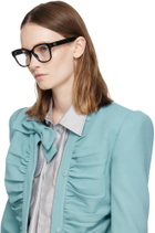 Gucci Black Large Square Acetate Glasses